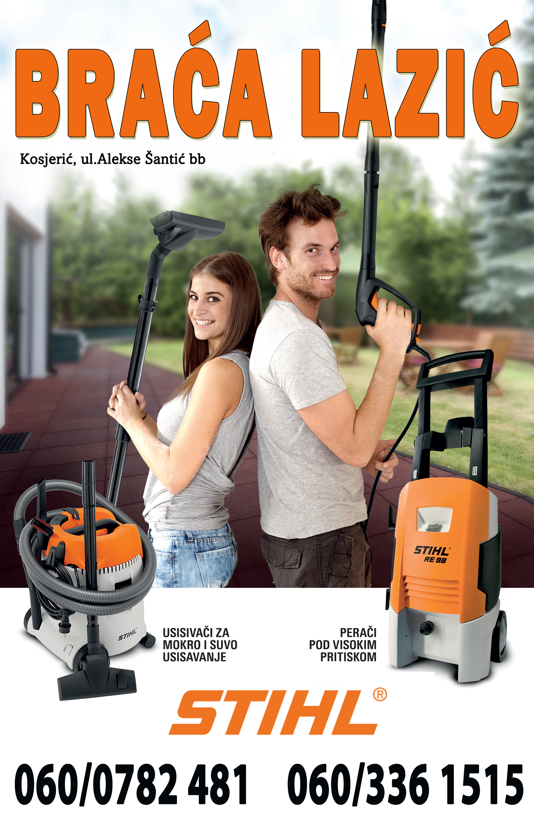 usisivac i prskalica stihl braca lazic
